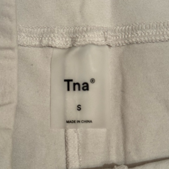 BEIGE ANDT TAUPE TNA BIKER SHORT SET OF 2 - Picture 2 of 4